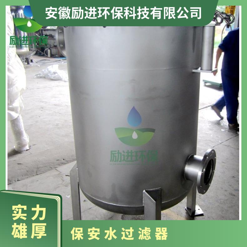 保安过滤器规格 励进环保 不锈钢 可更换 橡胶 LJJM-100 法兰连接