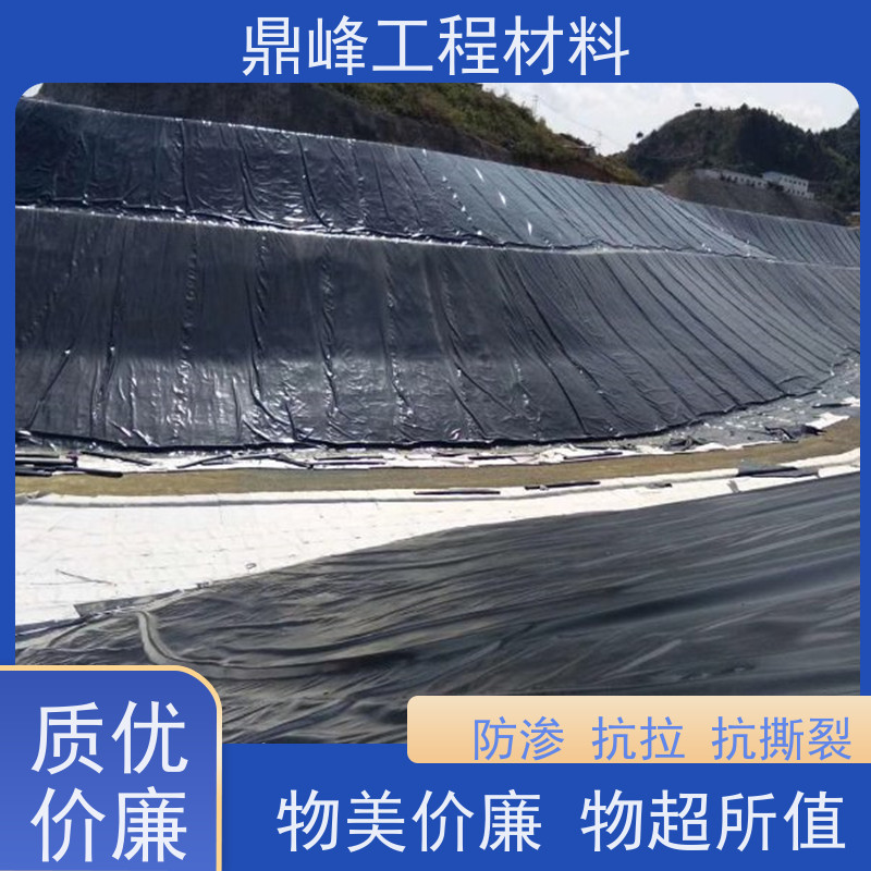 鼎峰 1.5厚hdpe土工膜 耐腐蚀 阻隔盐碱保护农作物
