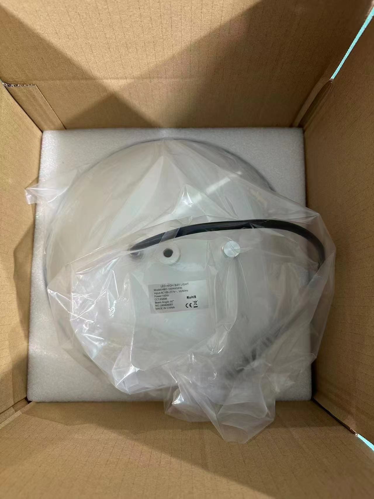 食品灯 卤肉厂 LED食物照明UFO高湾吊灯 光滑不积灰 120w华锐智创