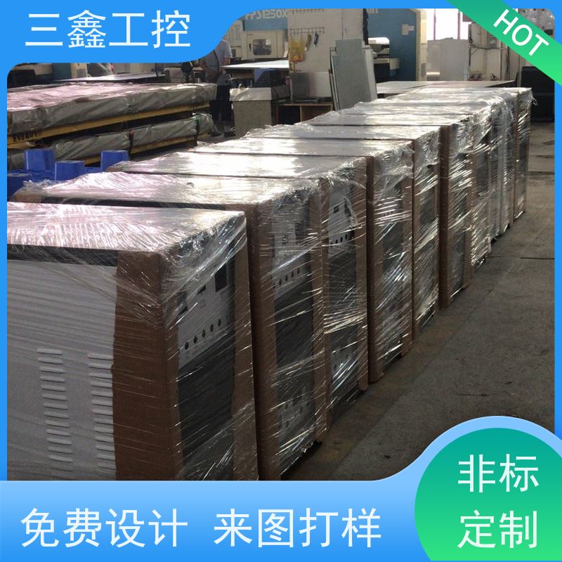 深 圳三鑫2U控制机箱 螺丝机外罩 支持ATX母板 LED指示 USB和PS/2接口 