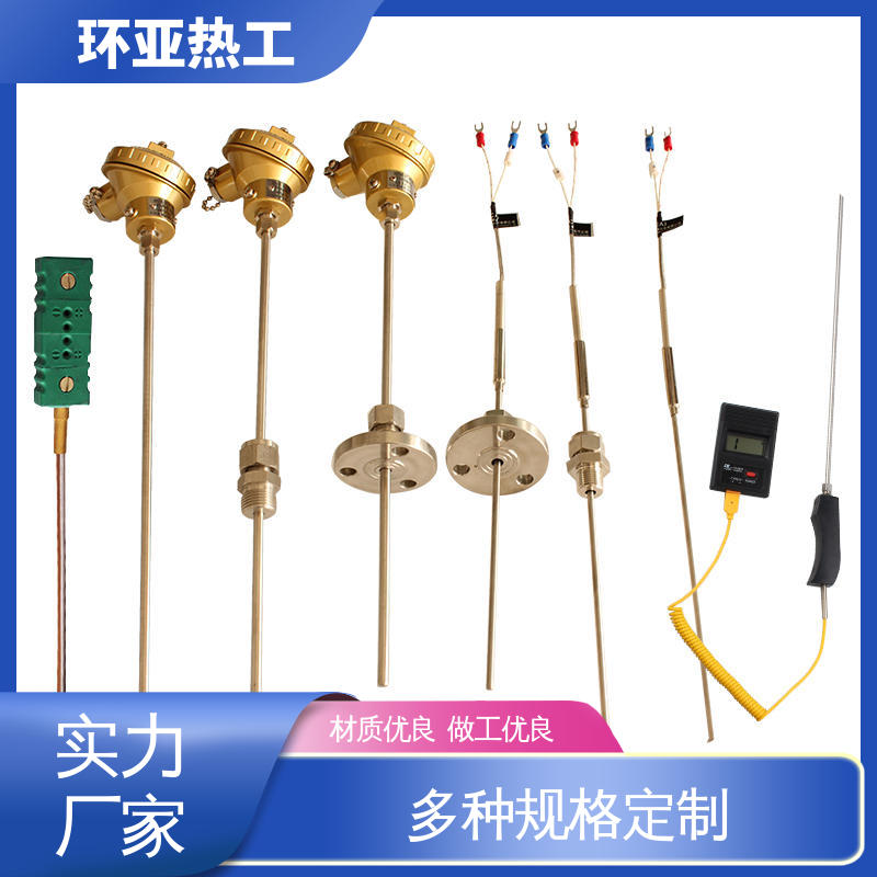 生产厂家 pt100高精度 铠装热电偶温度传感器 隧道专用 环亚
