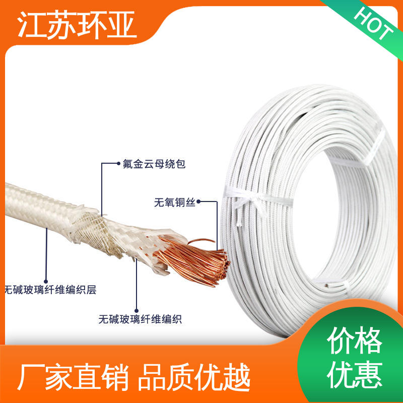 环亚 批发 GN500云母编织耐热高温导线 纯镍丝 电磁感应加热线