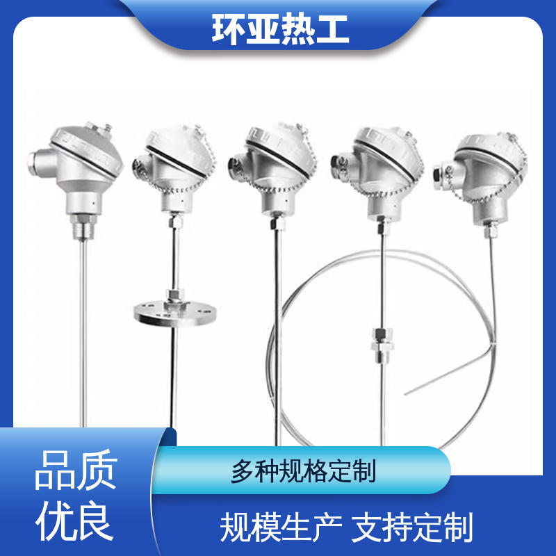 环亚 可弯曲探头 铠装热电偶温度传感器 生产厂家 pt100高精度