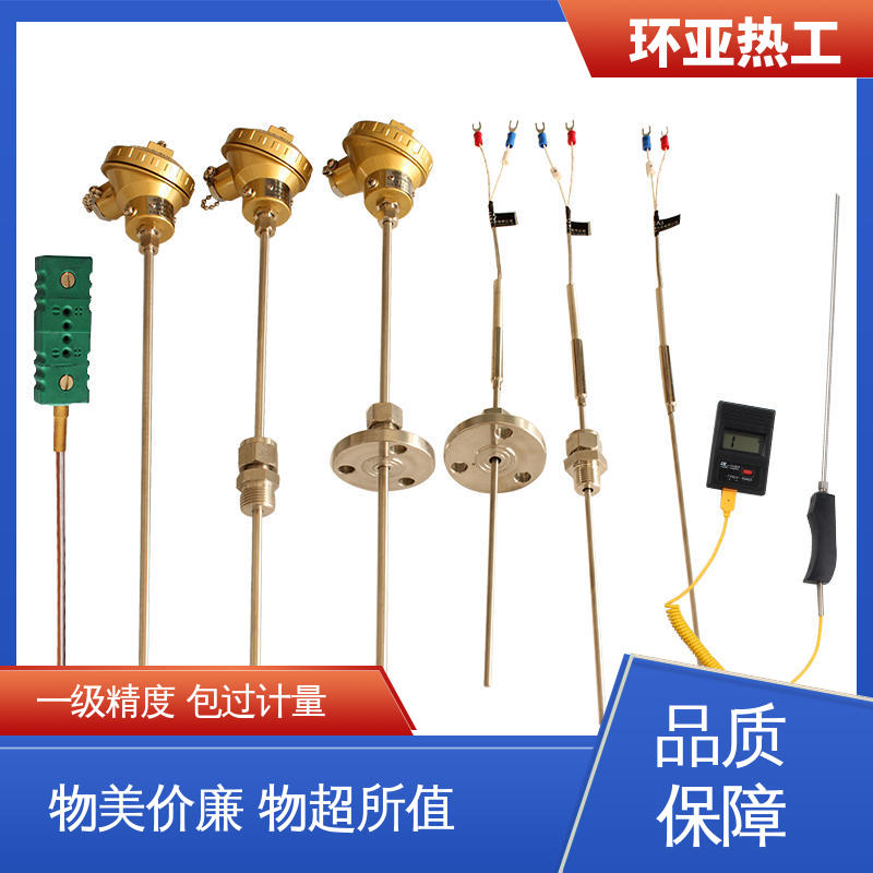 环亚 铠装热电偶温度传感器 pt100高精度 一体化 公司
