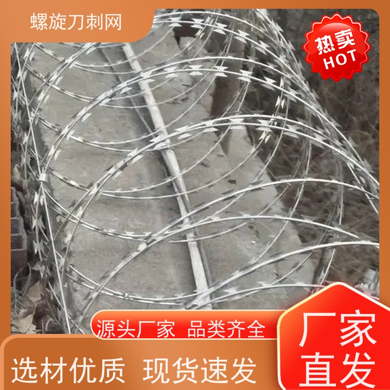 不锈钢滚笼防锈防护网小区学校防爬防盗网围墙刀刺网安装