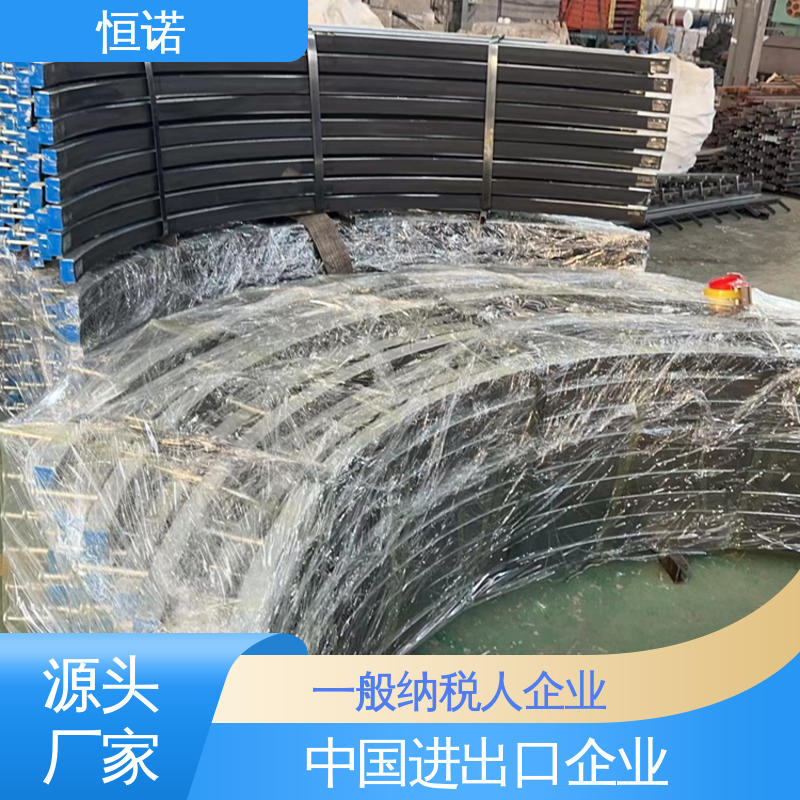 高铁弧形预埋槽道 实体厂家 光滑无毛刺 支持定做 恒诺