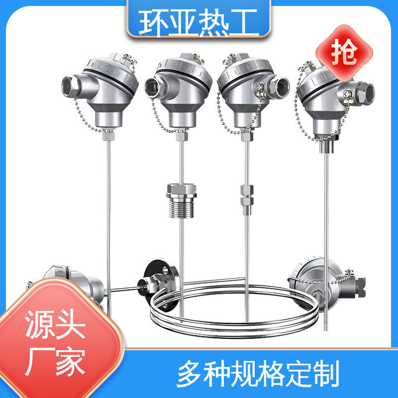 环亚 进口芯片 铠装热电偶温度传感器 pt100高精度 厂商