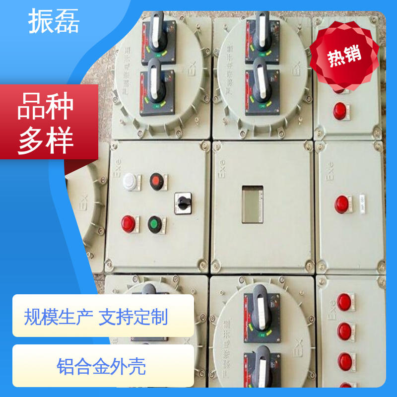 外壳铝合金材质 2/4/6/8/10K可定制 不锈钢配电箱 BXM(D)8050 振磊