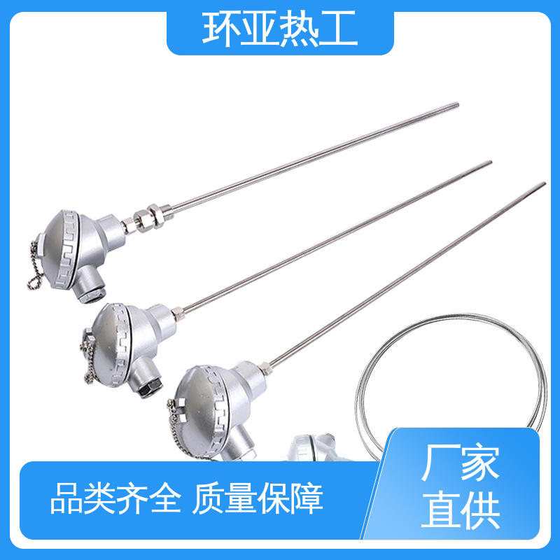 环亚 铠装热电偶温度传感器 精准测量 防腐强酸碱 生产厂家