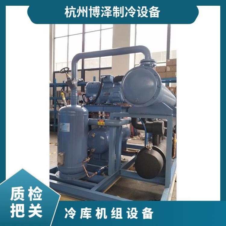 雪人莱富康螺杆单机双级压缩机肉类冷库SP4HF2000冷库机组计算