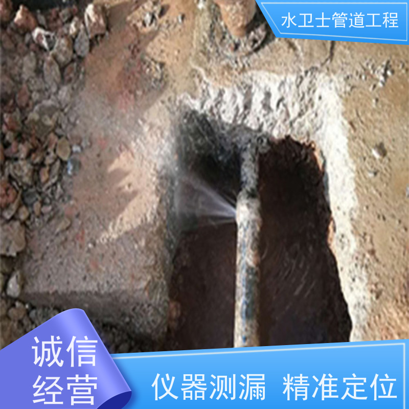 管道查漏测堵 渗漏水维修 供水管漏水抢修水卫士极速上门检测维修
