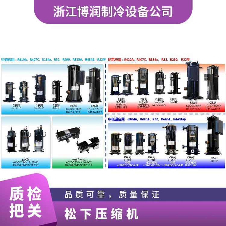 松洋涡旋压缩机博泽制冷V型箱式冷凝机组新款C-SB303H8A