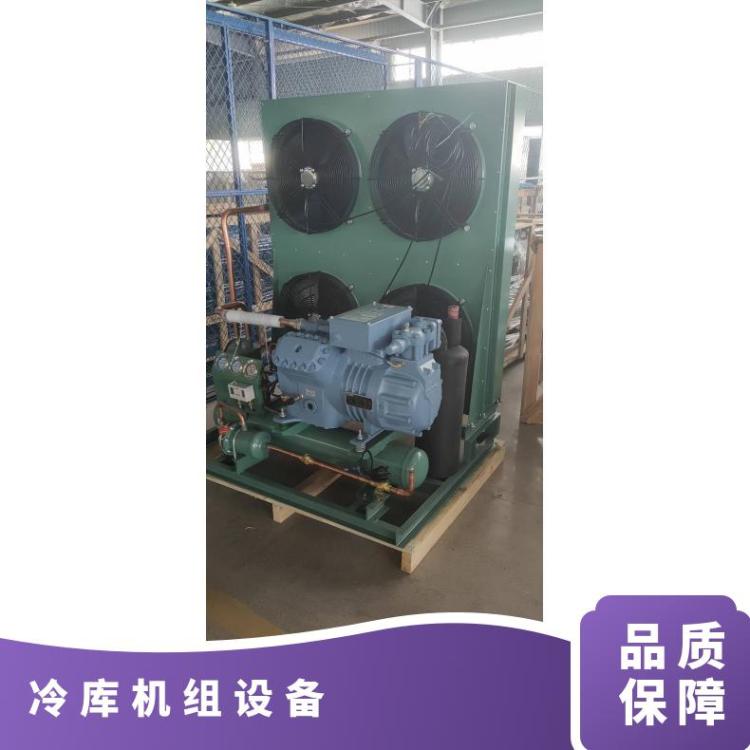 雪人莱富康活塞并联机组冻结库SP4HF1000冷库机组管路