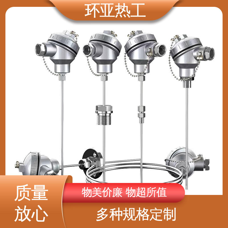 生产厂家 T/N型灼热丝 pt100高精度 铠装热电偶温度传感器 环亚