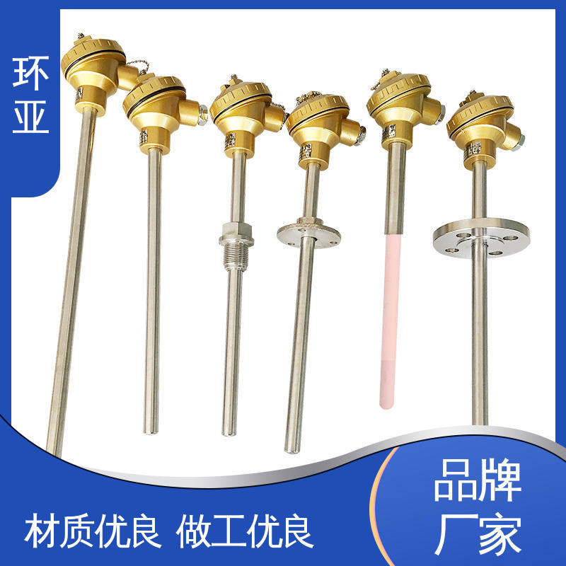 环亚 陶瓷 装配式高温合金K型热电偶 活动法兰式 马弗炉
