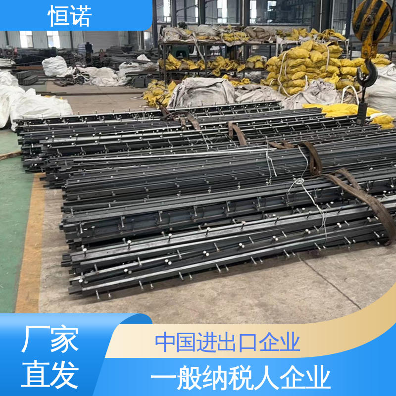 实体厂家 弧形预埋槽道 图纸定做长度可选 装置便捷抗拉强度大 恒诺
