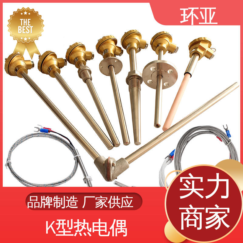 环亚 高温K型热电偶温度探头 铜水测温 生产厂家 2520钢材质