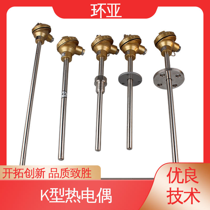 厂家 不锈钢管 玻璃厂 高温K型热电偶温度探头 环亚
