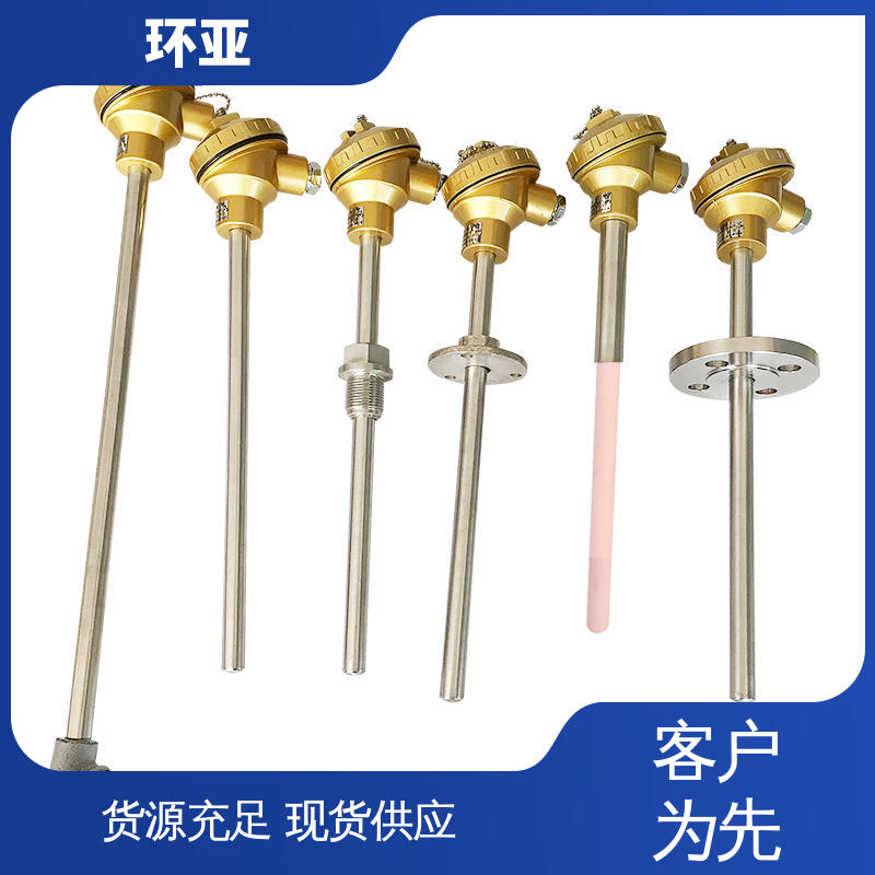 环亚 装配式高温合金K型热电偶 砖窑窑炉 陶瓷 活动法兰式