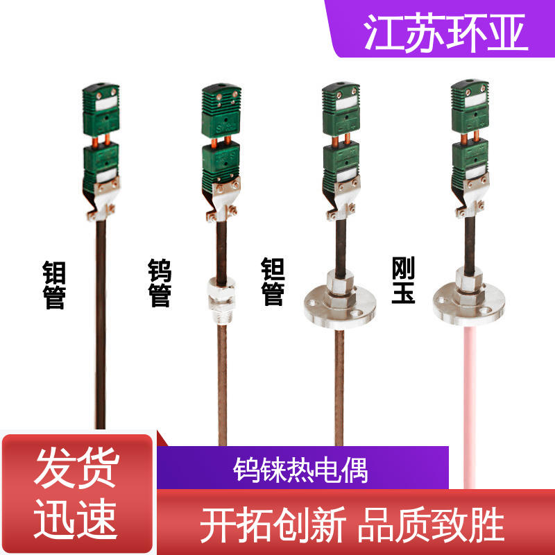 生产厂家 S型钨铼热电偶 高温2300℃ 玻璃制造 环亚