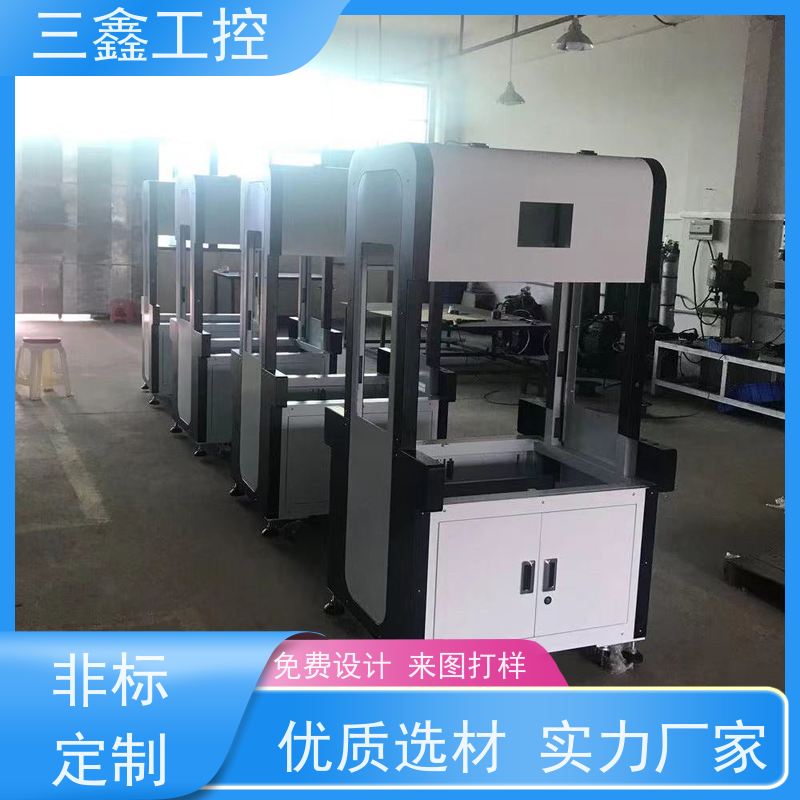 厂家供应2U不锈钢机箱 螺丝机外罩 多硬盘位 TY-4UX喷塑工艺