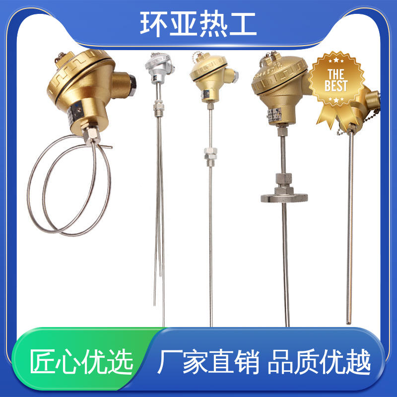 环亚 铠装热电偶温度传感器 厂商 pt100高精度 精准测量