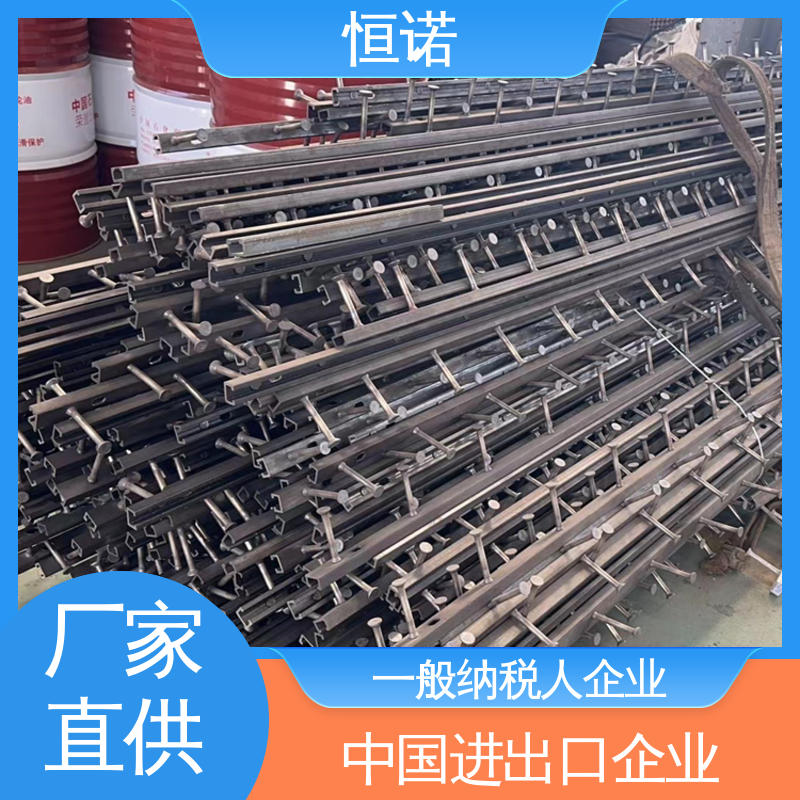 热镀锌平齿预埋槽钢 可寄样品 防腐牢固耐用 恒诺
