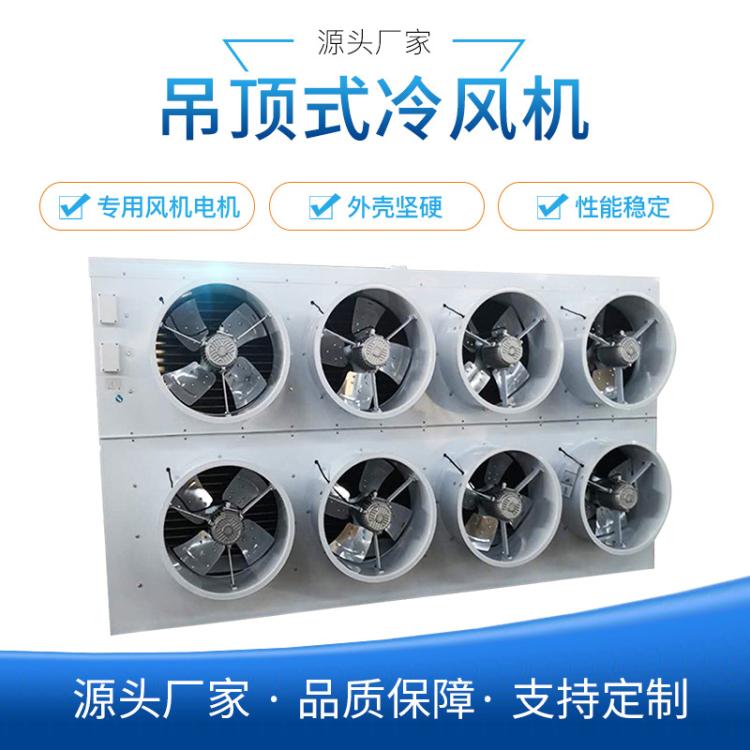 博泽制冷带风筒吊顶式冷风机 DD DL DJ型 空气冷却器制冷设备厂家