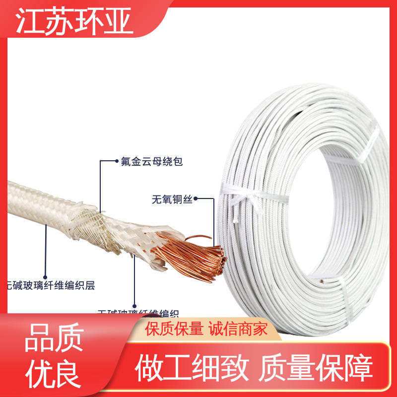 批发 GN600度云母高温线编制 裸铜丝 电磁加热线圈 环亚