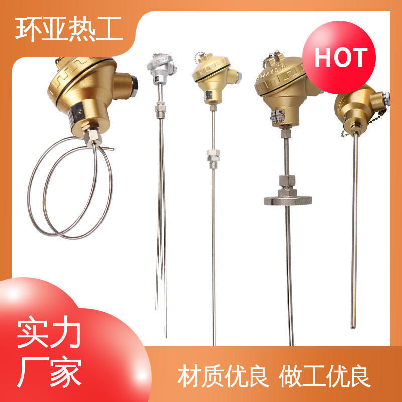 防腐强酸碱 铠装热电偶温度传感器 厂商 接插式 环亚