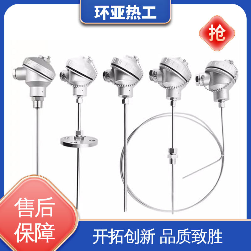 环亚 铠装热电偶温度传感器 厂家 pt100高精度 T/N型灼热丝