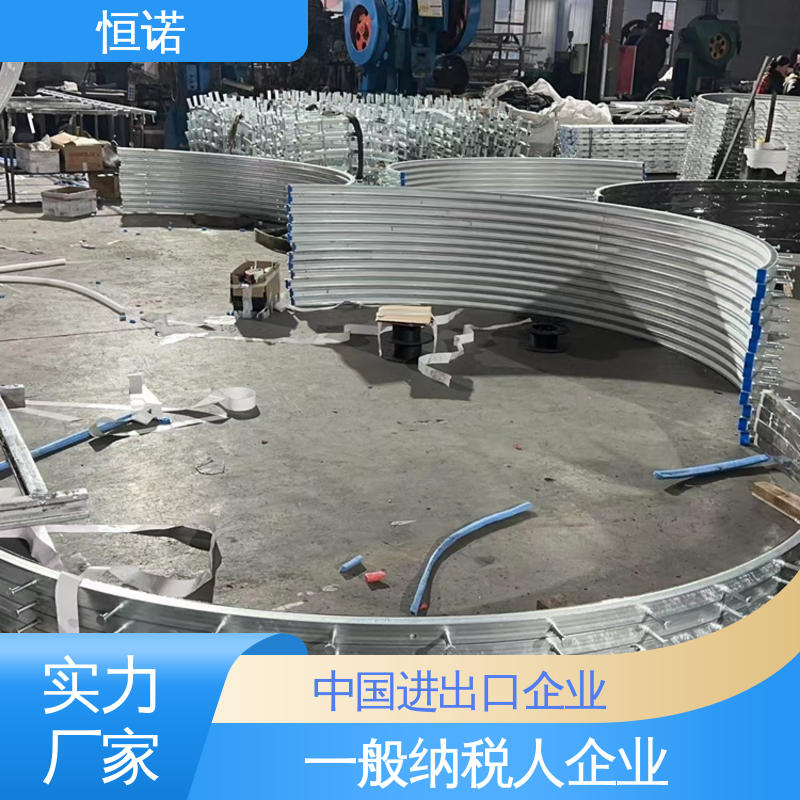 恒诺 发货及时 图纸定做 高铁弧形预埋槽道 焊接工字钢