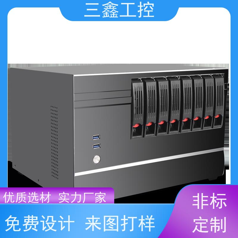 非标定制3U不锈钢电源机箱 室外机柜 多硬盘位 TY-4UX喷塑工艺