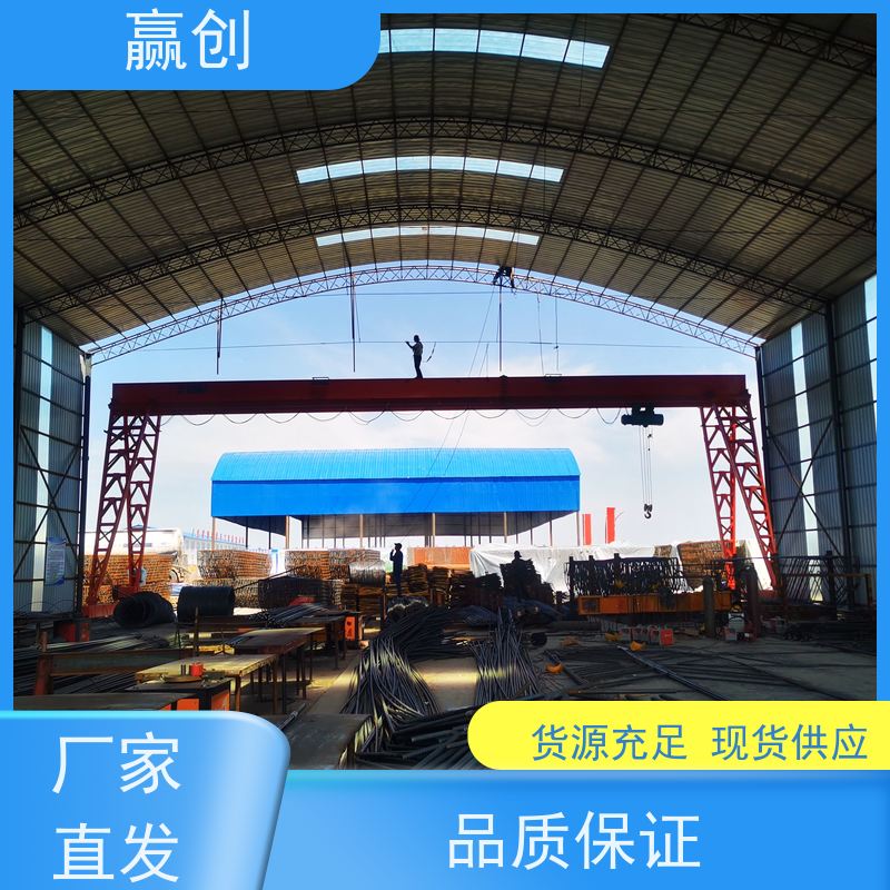 赢创 沥青站彩钢棚 钢筋加工加固 施工快捷 造型美观