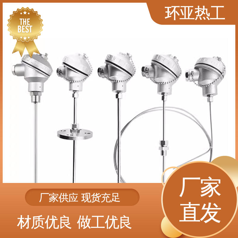 厂商 铠装热电偶温度传感器 pt100高精度 铂电阻探头 环亚