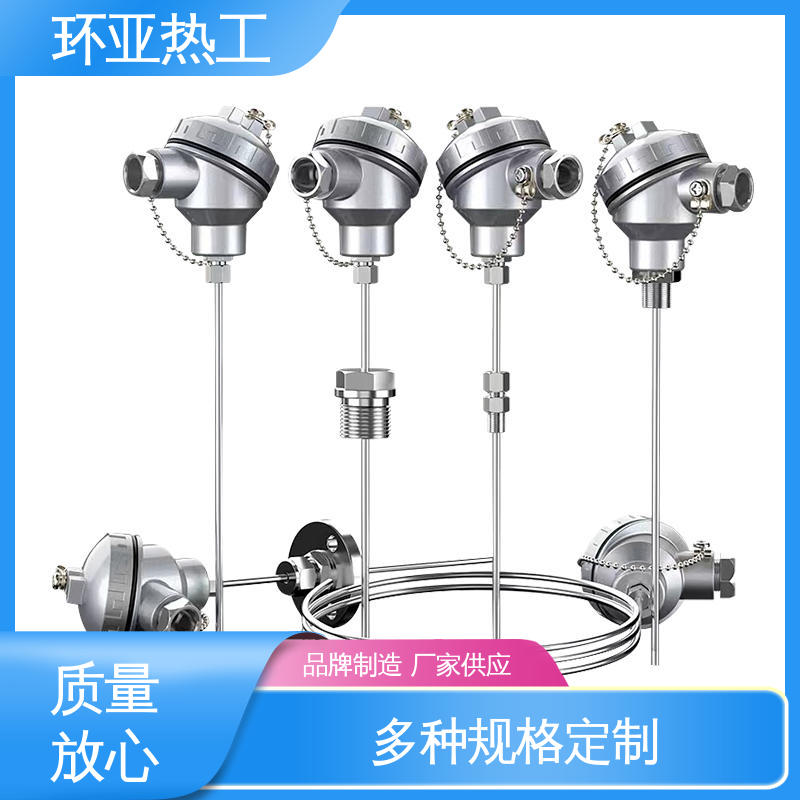 pt100高精度 供应 铂电阻探头 铠装热电偶温度传感器 环亚