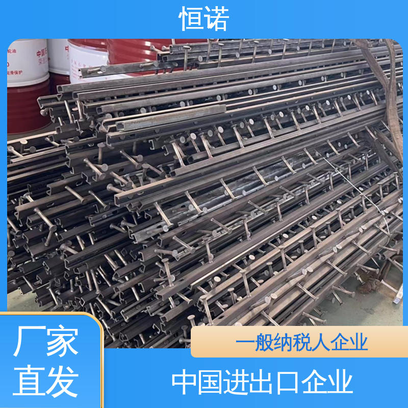 恒诺 实体厂家 直齿带齿预埋槽道 支持异形件定制