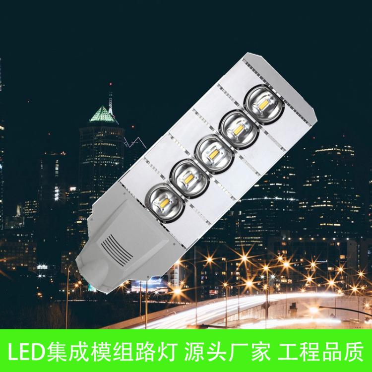 跨境LED市电集成模组路灯大功率户外道路公路9米12米市政照明工程