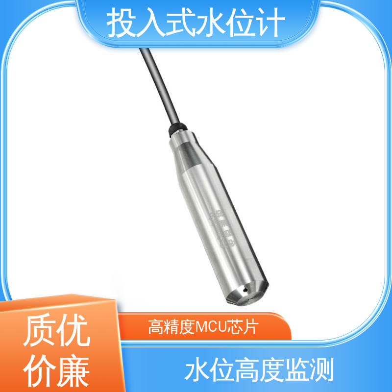 长期在线监测 液面变化 堤防水工建筑物 投入式水位计