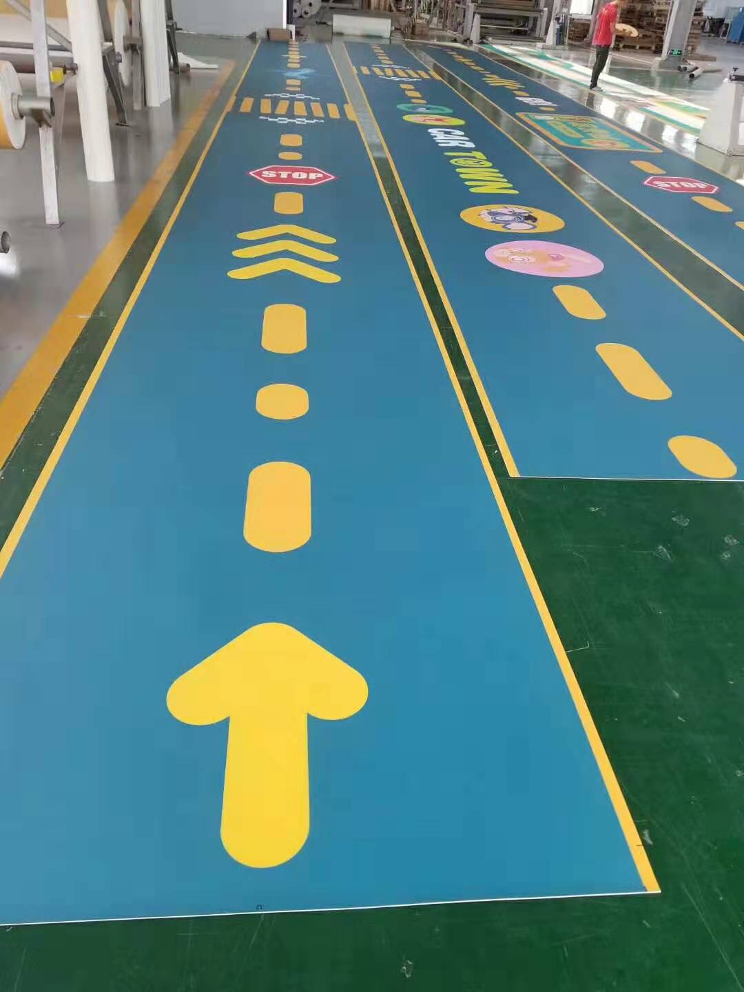 华美源 深圳市 厂家定制羽毛球运动地板 安全环保 品牌