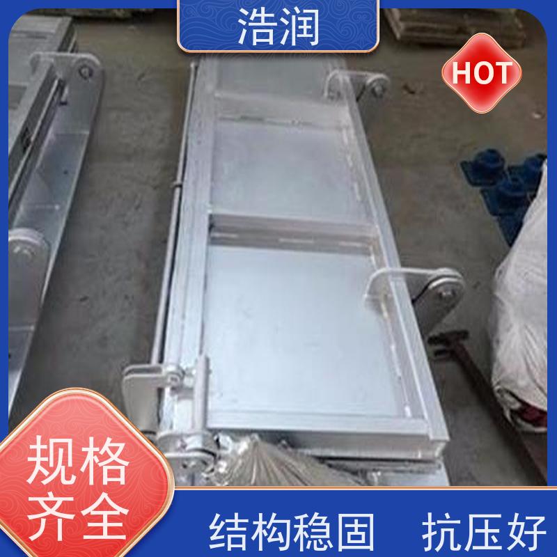 浩润 拍门式水利冲洗门 304-316不锈钢 安装方便