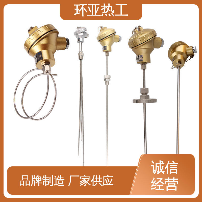 厂家 316L材质 电阻探头 铠装热电偶温度传感器 环亚