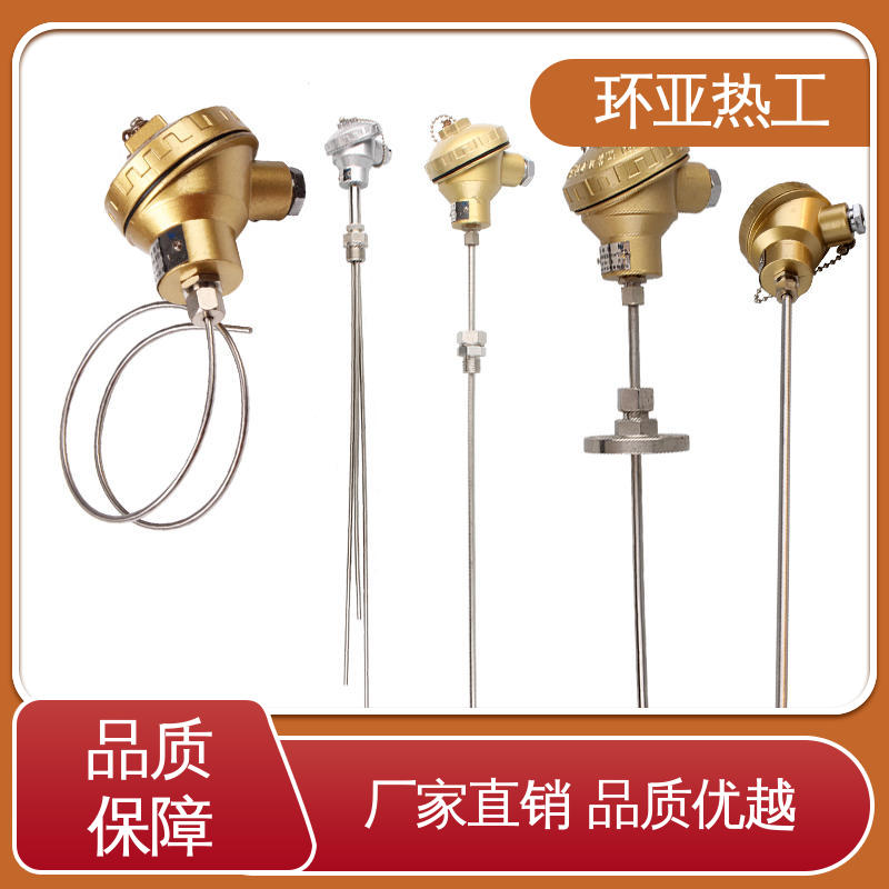 铠装偶WRNK-K/N/E/T/J/191型 厂家 铂电阻探头 活动螺纹 环亚