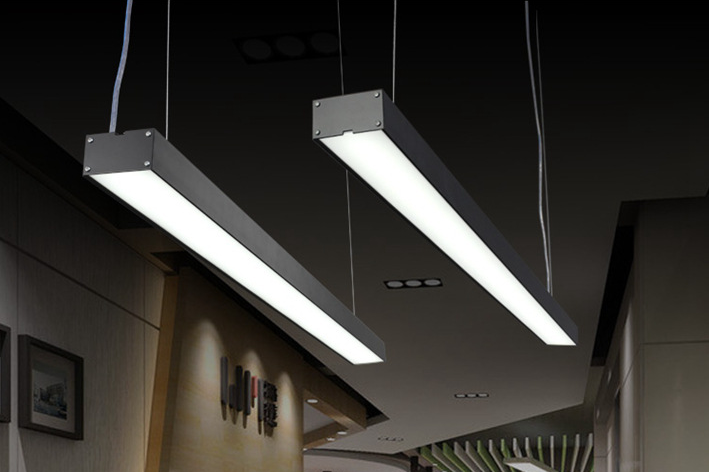 LED长条灯工作室商用店铺照明灯自由调捷高度 36w 华锐智创