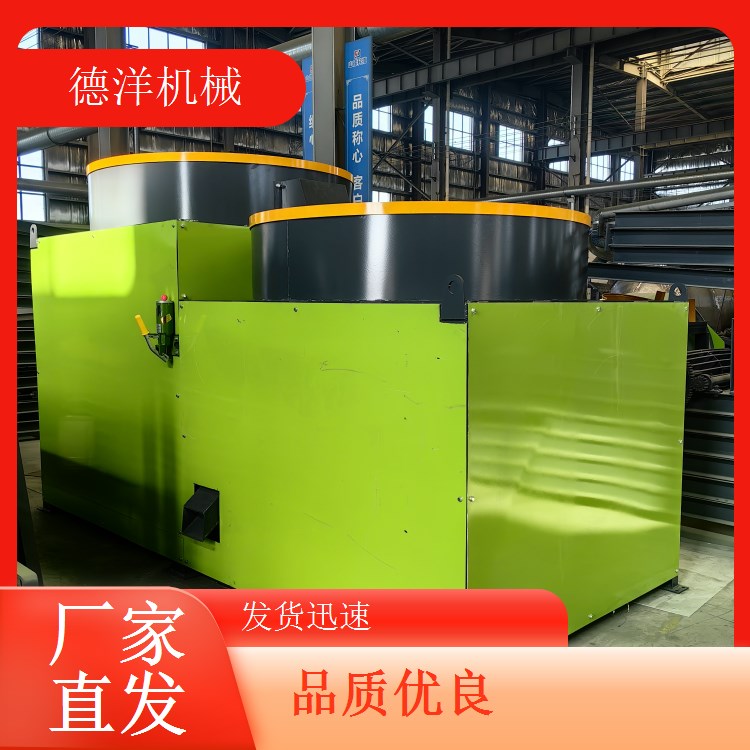 养殖场禽畜粪便用槽式翻耙机处理做粉状有机肥设备 1米双级抛圆机