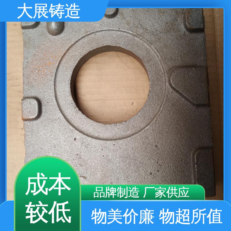 大展铸造 树脂砂工艺 HT250球磨机端盖 消失磨立柱 球铁铸配件 