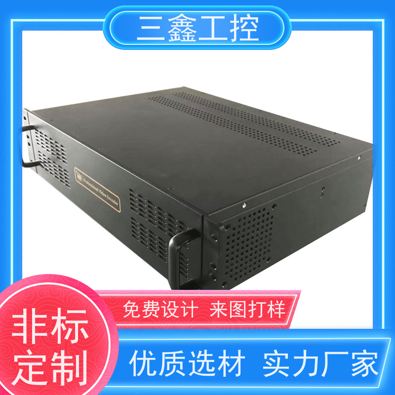 深 圳三鑫1U2U3U4UDVR监控机箱 室外机柜 可按色版订做