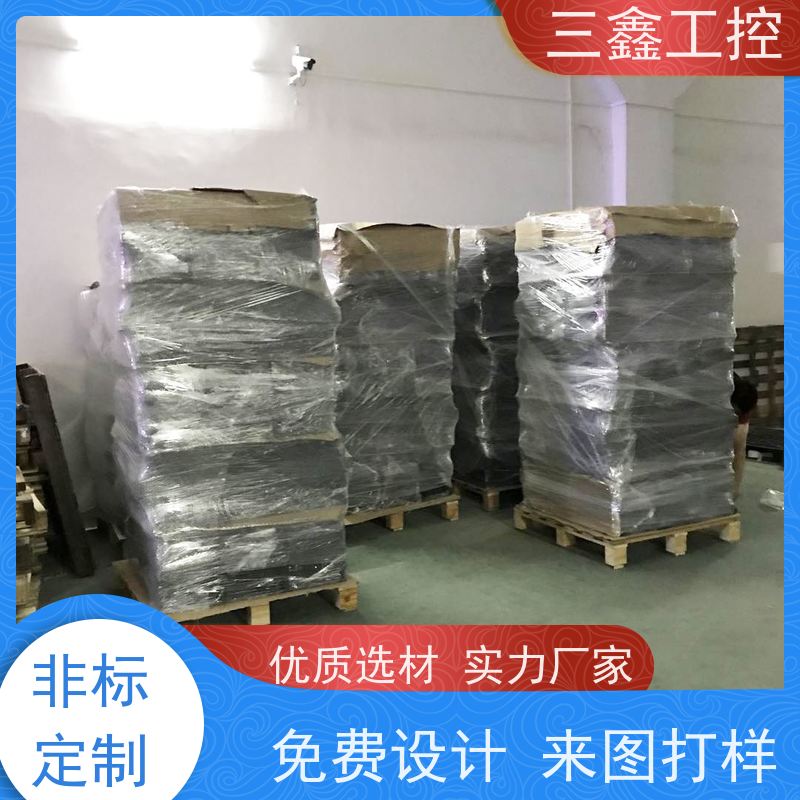 深 圳三鑫2U不锈钢配电箱 钣金外壳加工 可按色版订做