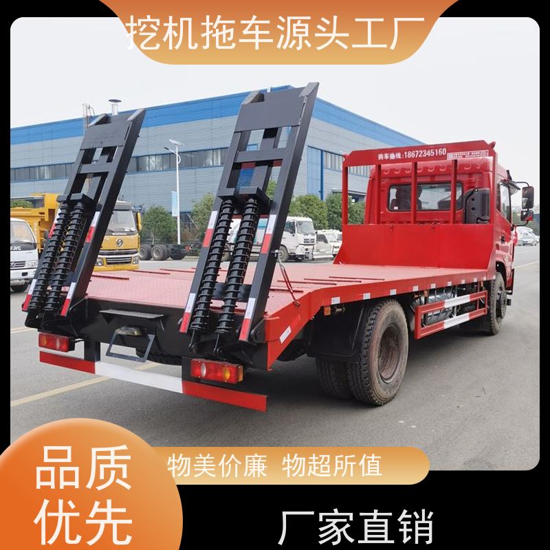国六新款 玉柴245马力 平板拖车 短轴距 质量过硬