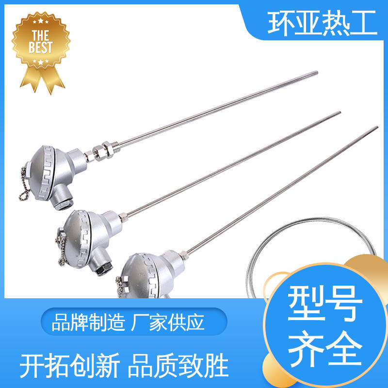 pt100高精度 铠装热电偶温度传感器 厂家 铂电阻探头 环亚